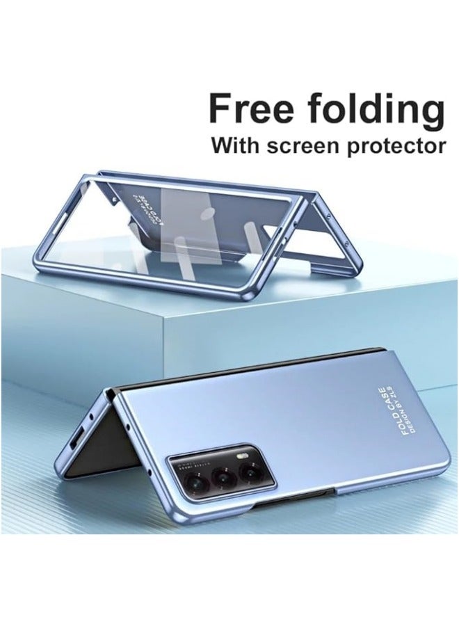 Compatible with Honor Magic V2 Phone Case, Ultra-thin Electroplated Case, High-definition Screen Protector + Case + Pen, All-inclusive Anti-drop Protection - Image 3